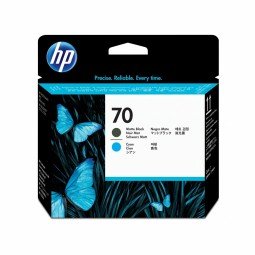 HP 70 Cabezal Negro Mate y...