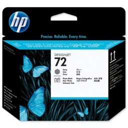 HP 72 Cabezal Gris y Negro...