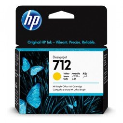 Cartucho HP 712 Amarillo 29ml